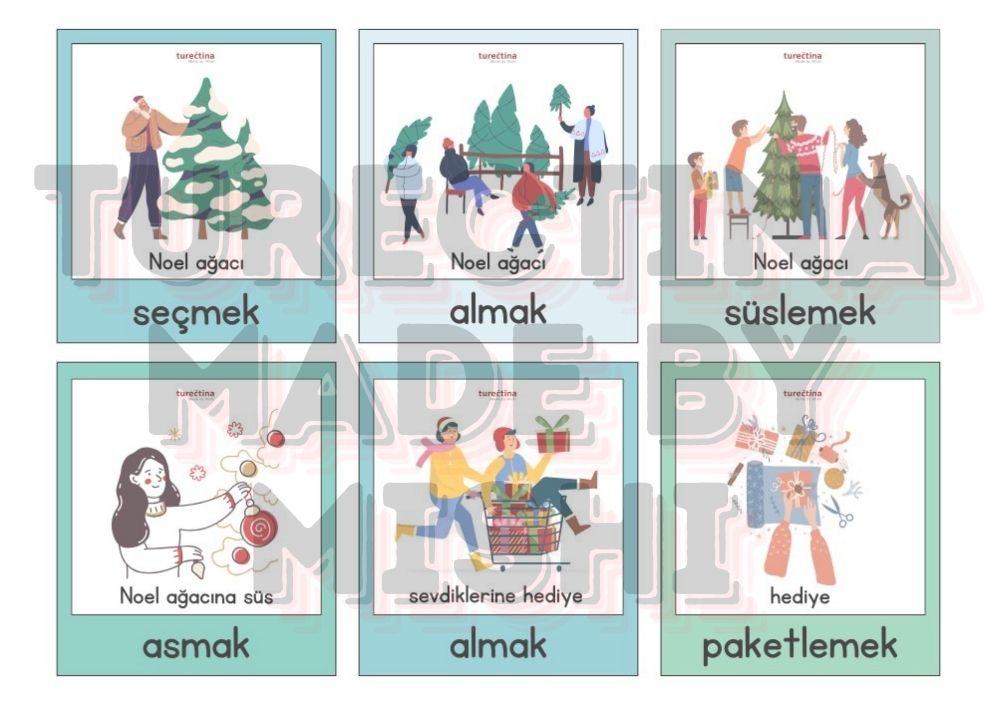 Turecká slovíčka Noel, Yılbaşı ve kış - Image 3